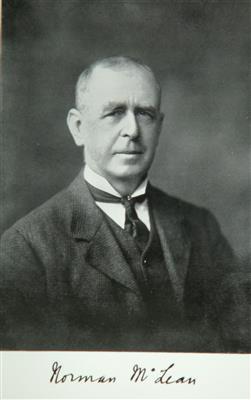 cc02034 McLean.jpg; cc02034; Norman McLean; Photographic print